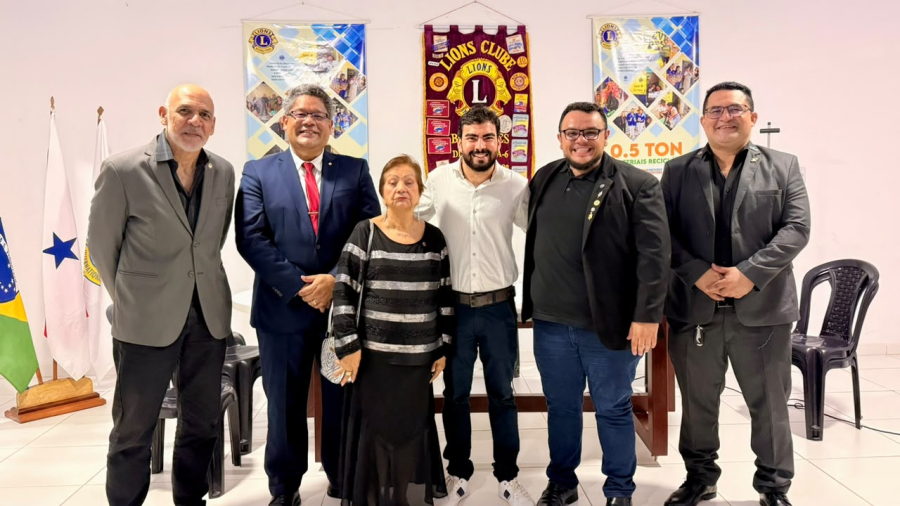 Lions Clube de Benevides reconduz diretoria e recebe novos associados