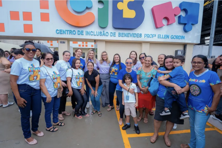Benevides inaugura Centro de Inclusão e transforma a vida de famílias atípicas